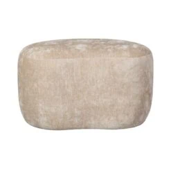 Popular Organische Poef Naturel 73cm