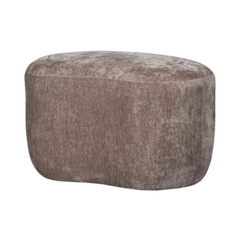 Popular Organische Poef Taupe 73cm