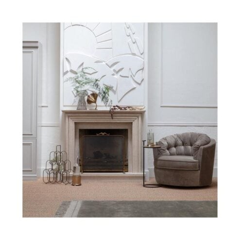 Position Bijzettafel Metaal Antique Brass 26cm