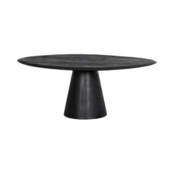 Posture Salontafel Mangohout Zwart 120cm