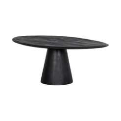 Posture Salontafel Mangohout Zwart 120cm