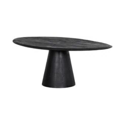 Posture Salontafel Mangohout Zwart 120cm