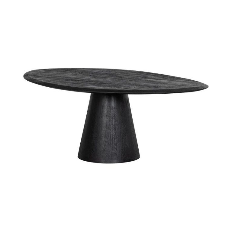 Posture Salontafel Mangohout Zwart 120cm