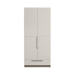Pure 2-Deurs Kledingkast Splitdeur Dennenhout Dust 95cm