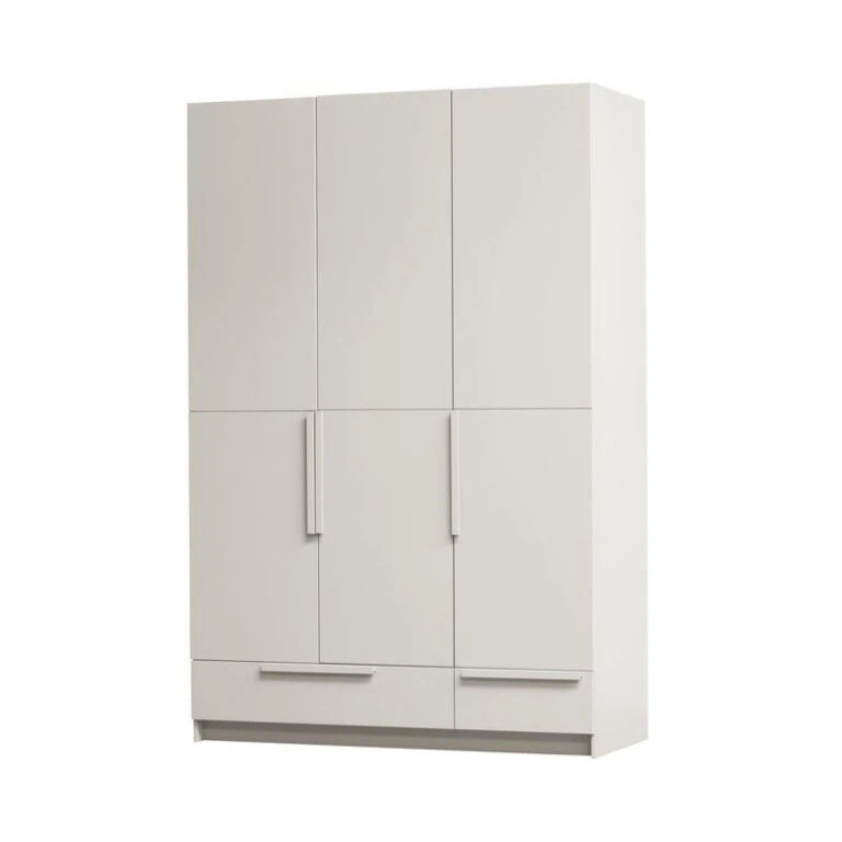 Pure 3-Deurs Kledingkast Splitdeur Dennenhout Dust 95cm