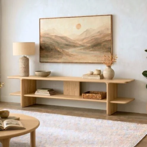 Quinn Tv meubel naturel 185cm