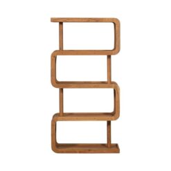 Rattle Open Kast Hout Naturel 82cm