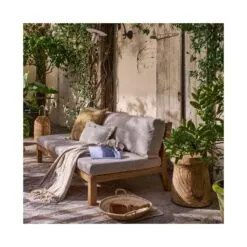 Relax Tuin 3-Zits Bank Acaciahout Naturel/Zand