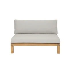 Relax Tuin Loungestoel Acaciahout Naturel/Zand