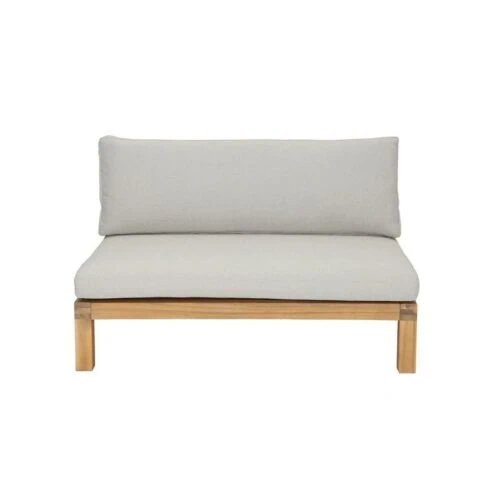 Relax Tuin Loungestoel Acaciahout Naturel/Zand