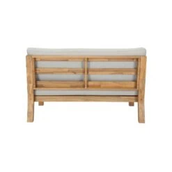 Relax Tuin Loungestoel Acaciahout Naturel/Zand