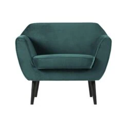 Rocco Fauteuil Velvet Groenblauw 92cm