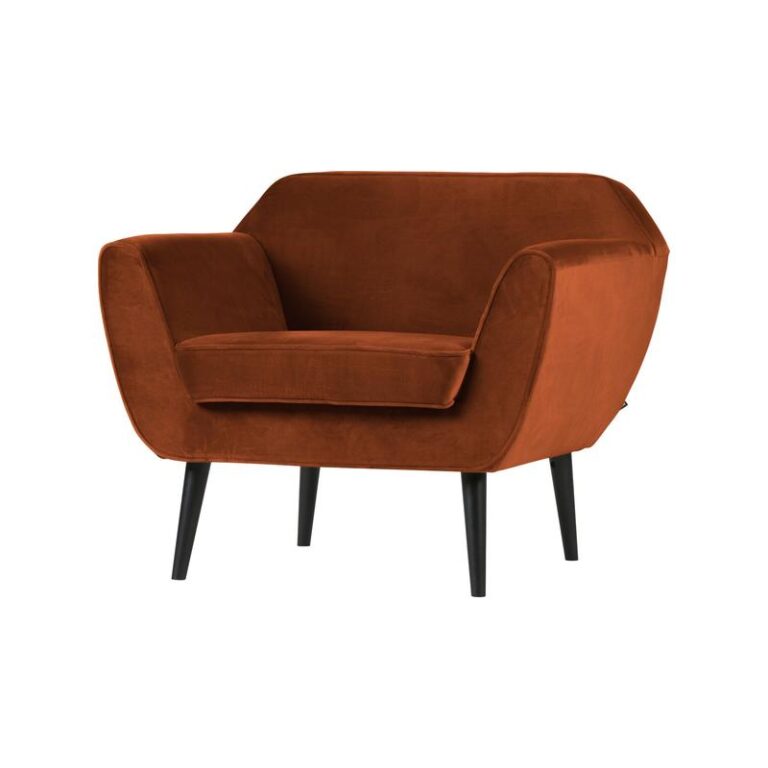 Rocco Fauteuil Velvet Roest 92cm