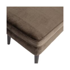 Rocco Hocker Velvet Warmgroen 77cm