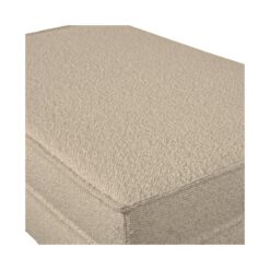 Rodeo Hocker Bouclé Beige 84cm