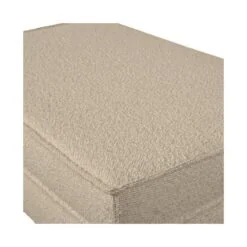 Rodeo Hocker Bouclé Beige 84cm