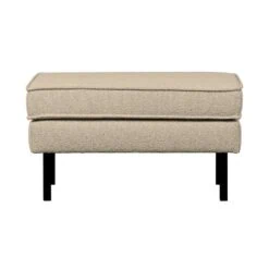 Rodeo Hocker Bouclé Beige 84cm