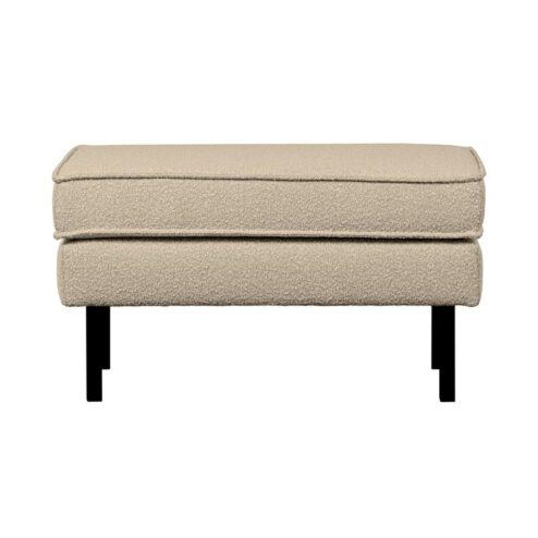 Rodeo Hocker Bouclé Beige 84cm