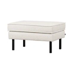 Rodeo Hocker Bouclé Naturel 84cm