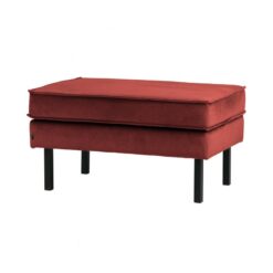 Rodeo Hocker Velvet Kastanjebruin 84cm