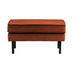 Rodeo Hocker Velvet Roest 84cm