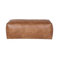 Rodeo Poef Ecoleer Cognac 120cm