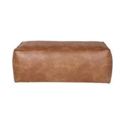 Rodeo Poef Ecoleer Cognac 120cm