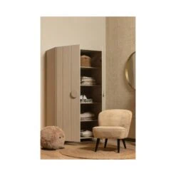 Ross Vloerkleed Naturel Rond 150 cm