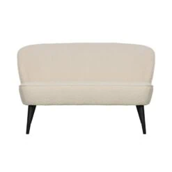 Sara Bankje Boucle Creme 110cm