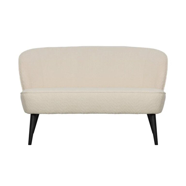 Sara Bankje Boucle Creme 110cm