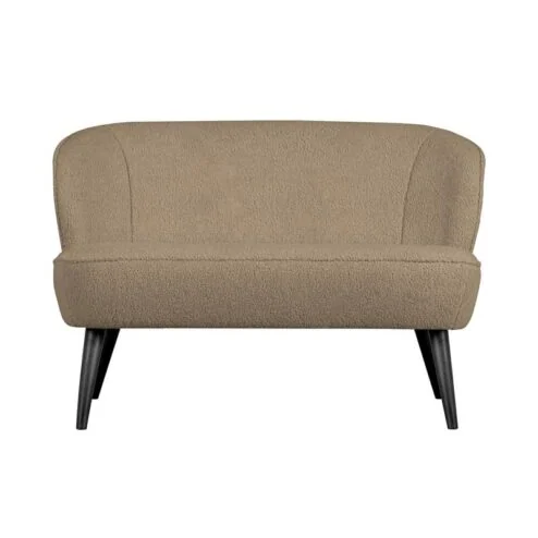 Sara Bankje Teddy Zand 110cm