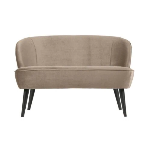 Sara Bankje Velvet Khaki 110cm