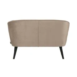 Sara Bankje Velvet Khaki 110cm