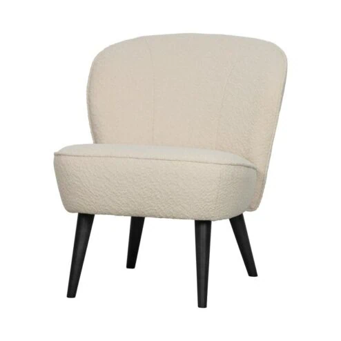 Sara Fauteuil Boucle Creme