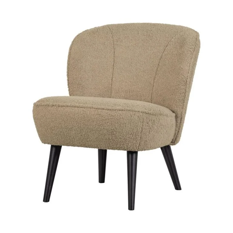 Sara Fauteuil Teddy Zand