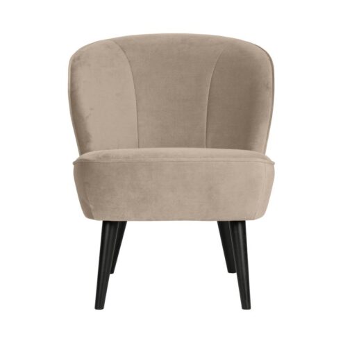 Sara Fauteuil Velvet Khaki