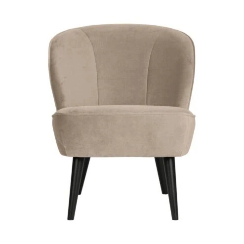 Sara Fauteuil Velvet Khaki