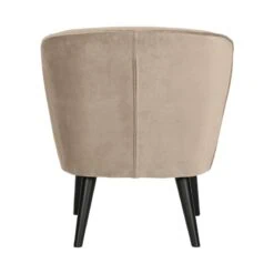 Sara Fauteuil Velvet Khaki