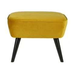 Sara Hocker Op Poten Velvet Oker 56cm