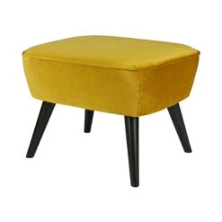 Sara Hocker Op Poten Velvet Oker 56cm