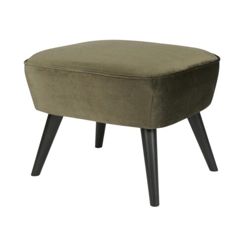 Sara Hocker Op Poten Velvet Warm Groen 56cm