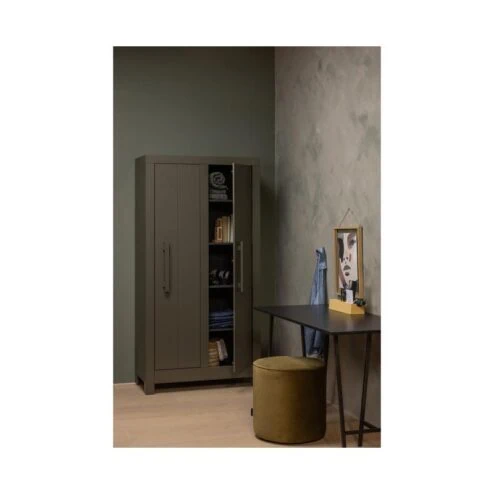 Sara Poef Hoog rond Velvet Army 46cm