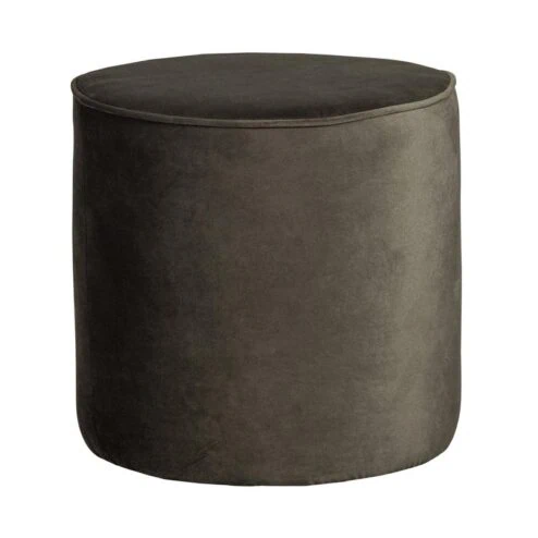 Sara Poef Hoog rond Velvet Warm Groen 46cm