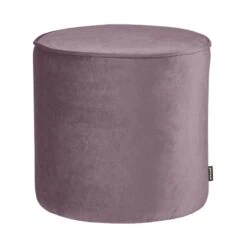 Sara Poef Hoog rond Velvet Warm Lila 46cm