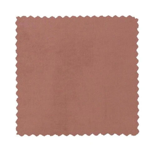 Sara Poef Laag rond Velvet Oudroze 36cm