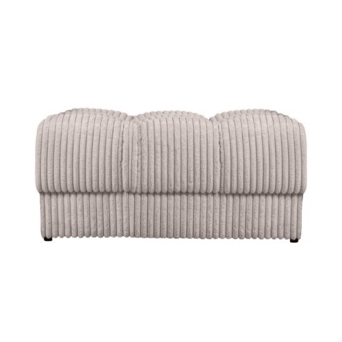 Second Date Hocker Ribstof Naturel 82cm