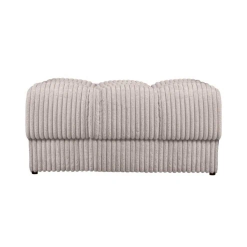 Second Date Hocker Ribstof Naturel 82cm