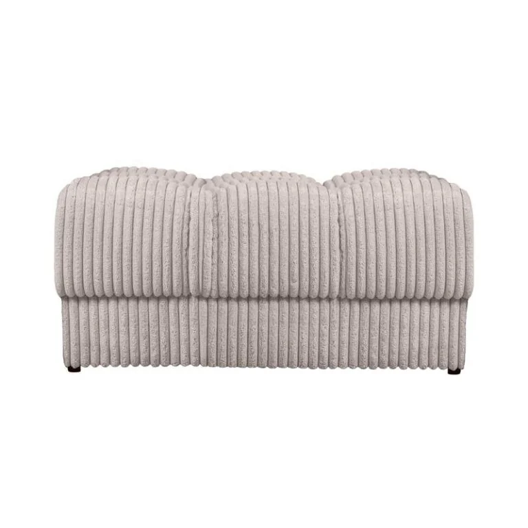 Second Date Hocker Ribstof Naturel 82cm