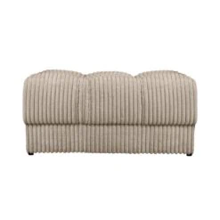 Second Date Hocker Ribstof Travertin 82cm