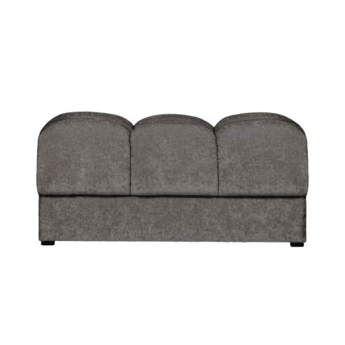 Second Date Hocker Velvet Grijs 82cm